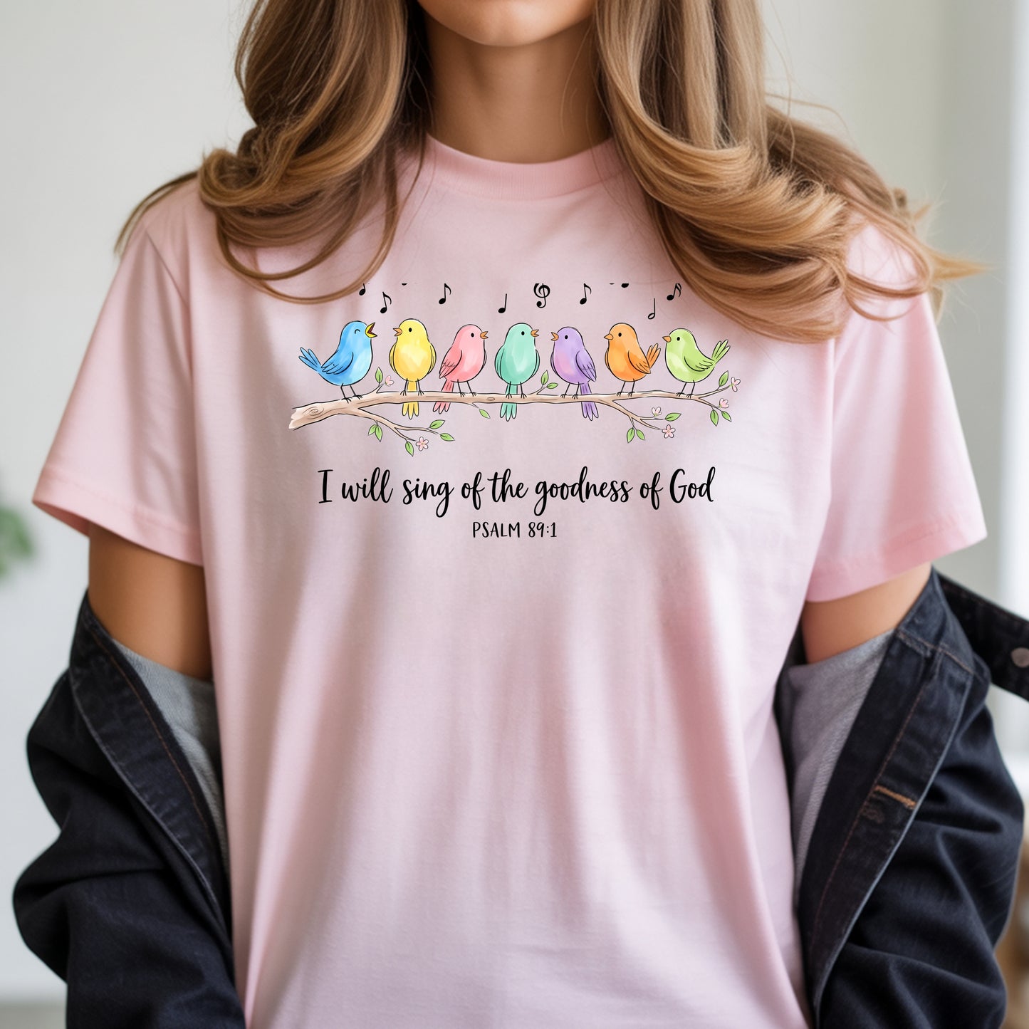 Singing Birds-Psalm 89:1- T-Shirt