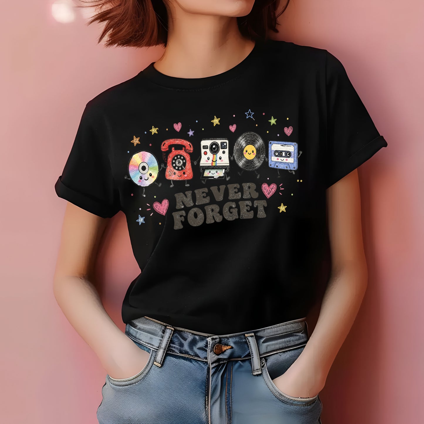 Retro Never Forget 90's Era Unisex T-Shirt