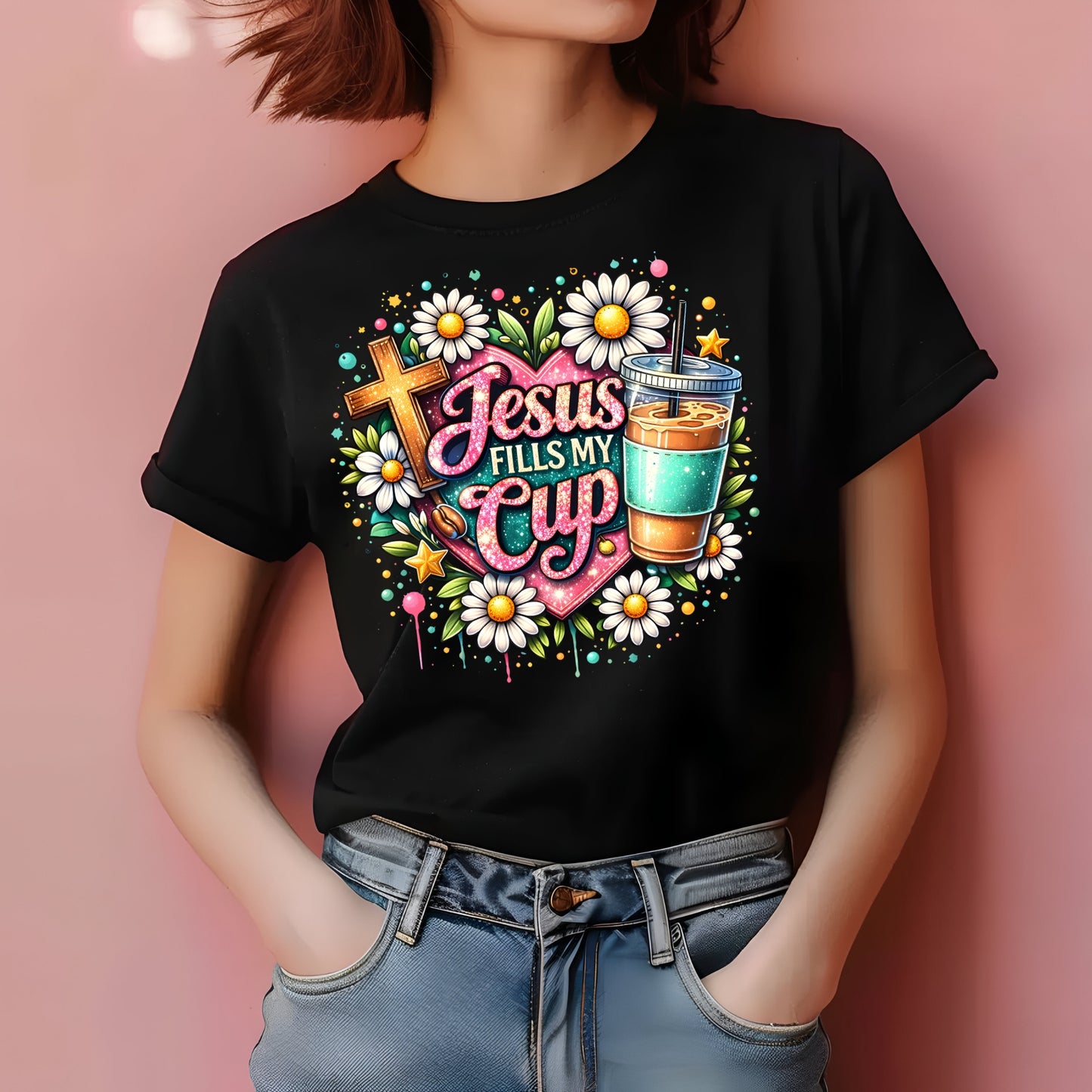 Jesus Fills My Cup T-Shirt