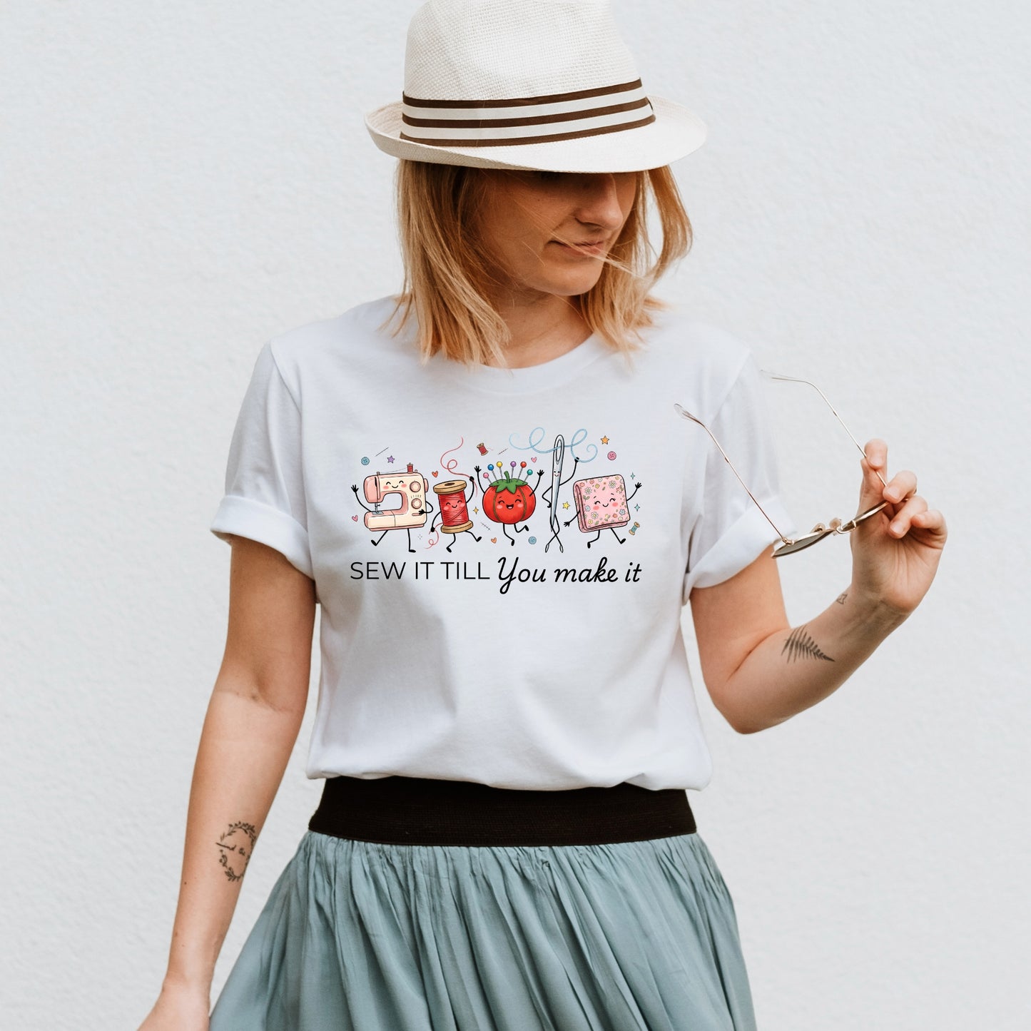 Sew It Till You Make It-Funny- T-Shirt