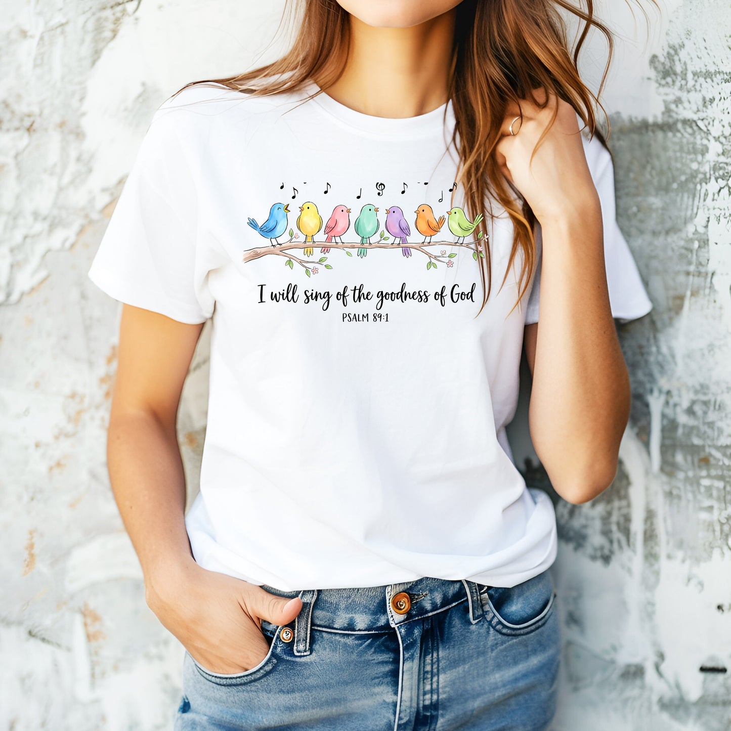 Singing Birds-Psalm 89:1- T-Shirt