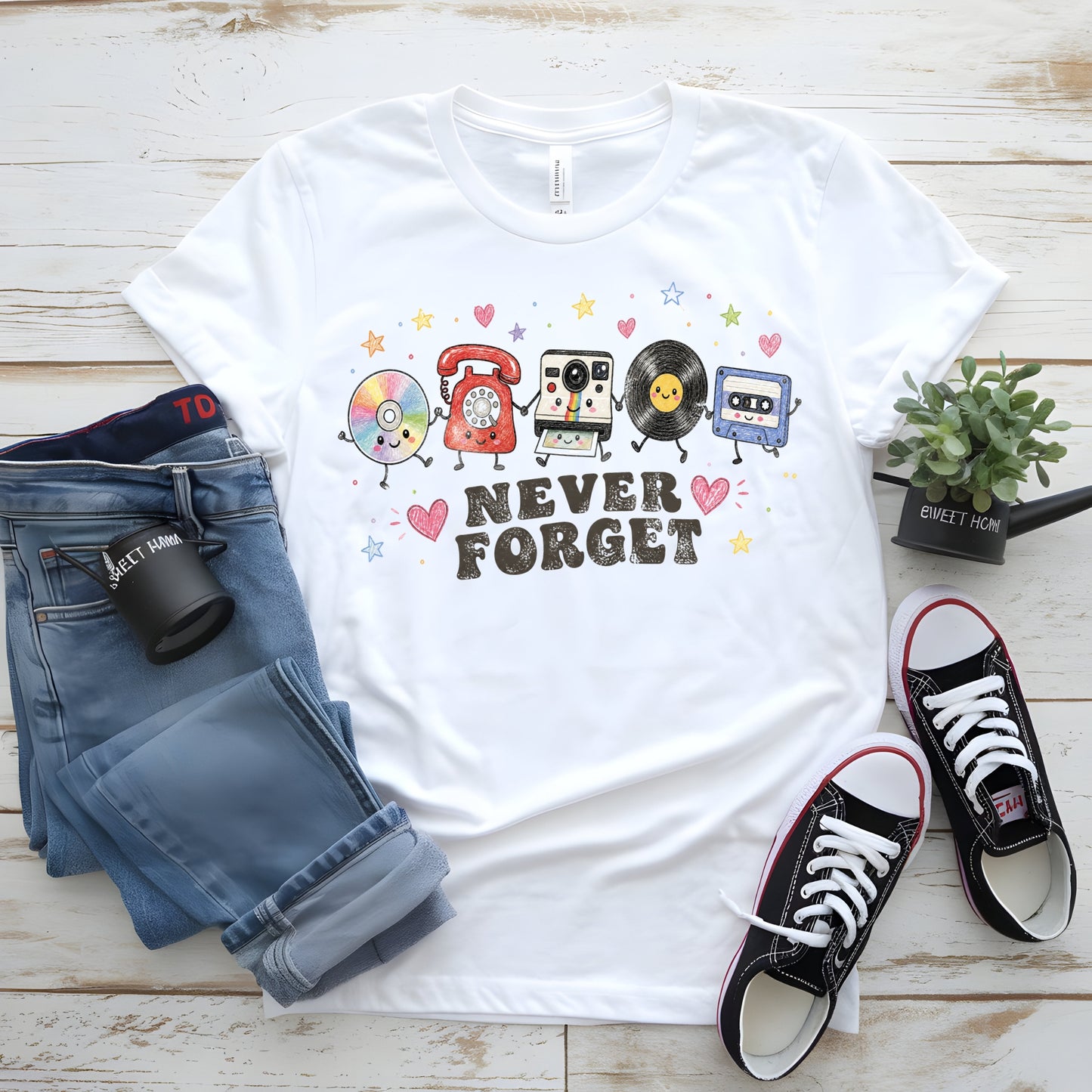 Retro Never Forget 90's Era Unisex T-Shirt
