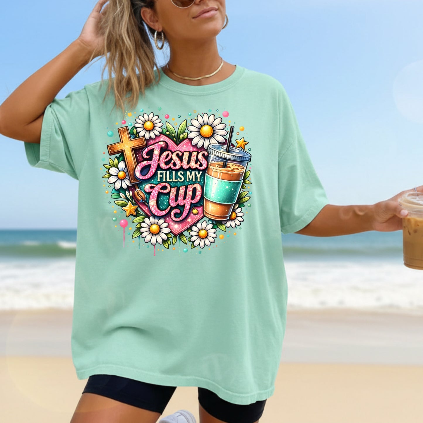 Jesus Fills My Cup T-Shirt