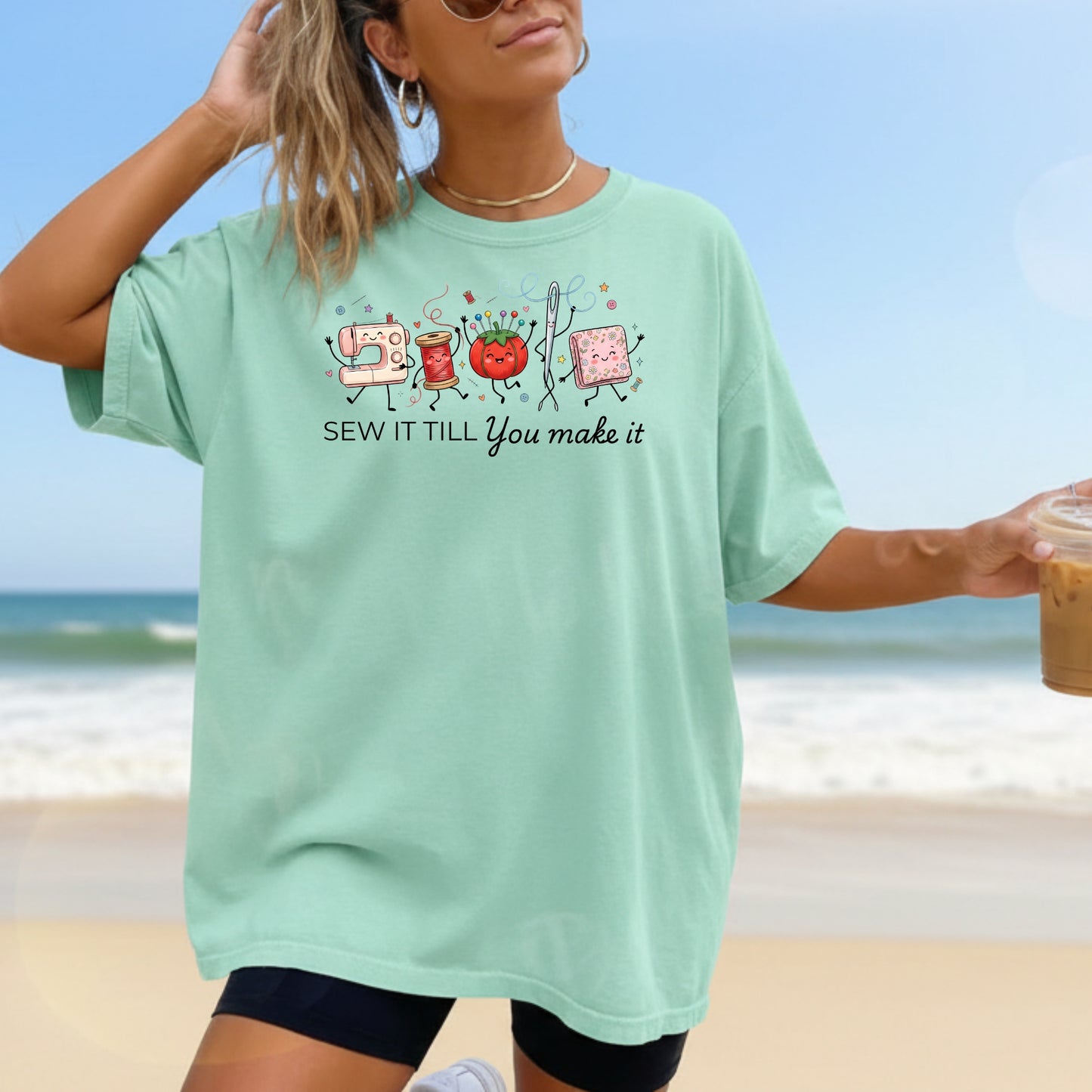 Sew It Till You Make It-Funny- T-Shirt