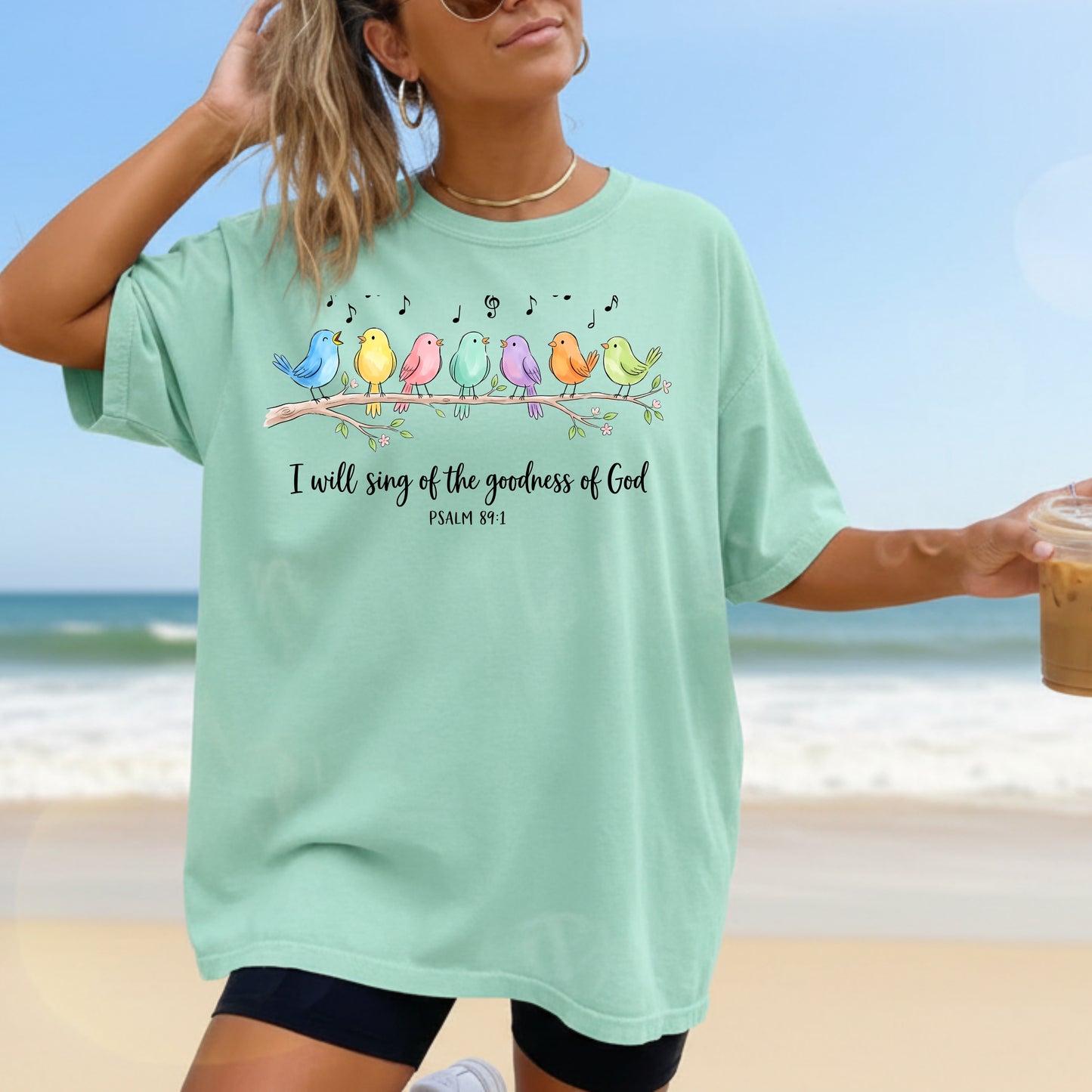 Singing Birds-Psalm 89:1- T-Shirt