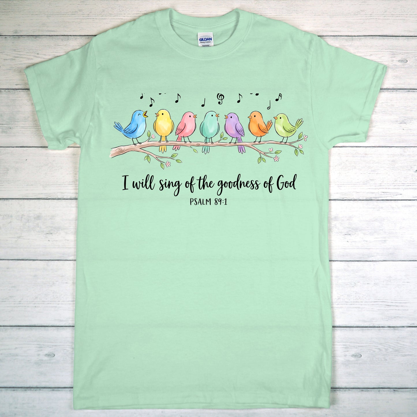 Singing Birds-Psalm 89:1- T-Shirt