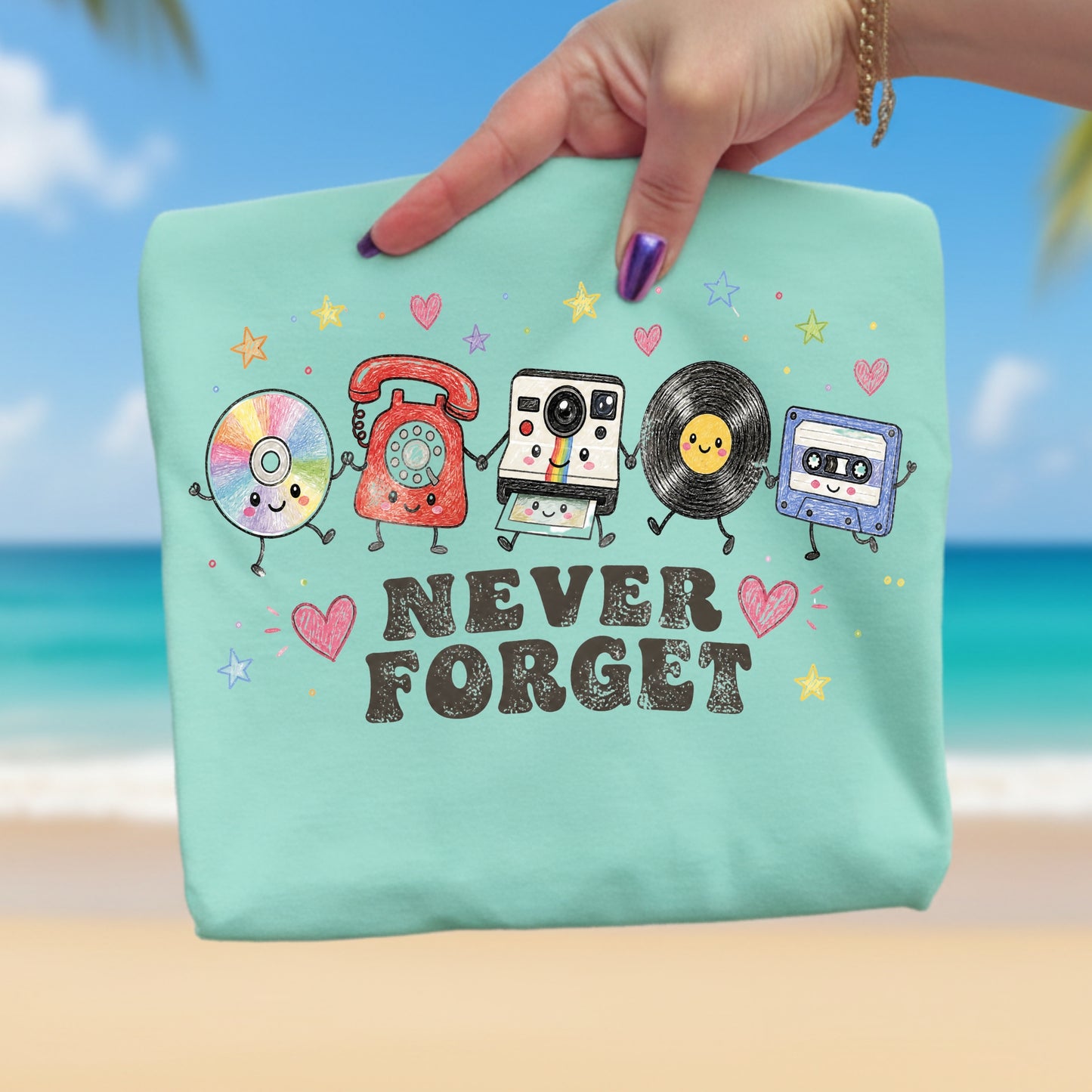 Retro Never Forget 90's Era Unisex T-Shirt