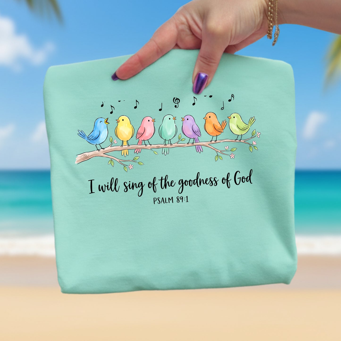Singing Birds-Psalm 89:1- T-Shirt