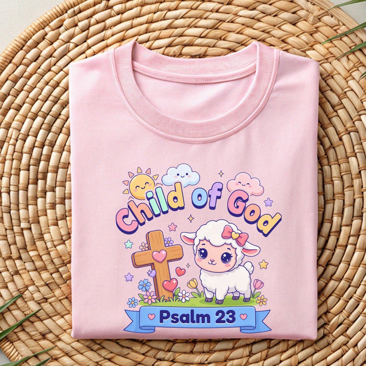 Child Of God-Psalm 23-T-Shirt