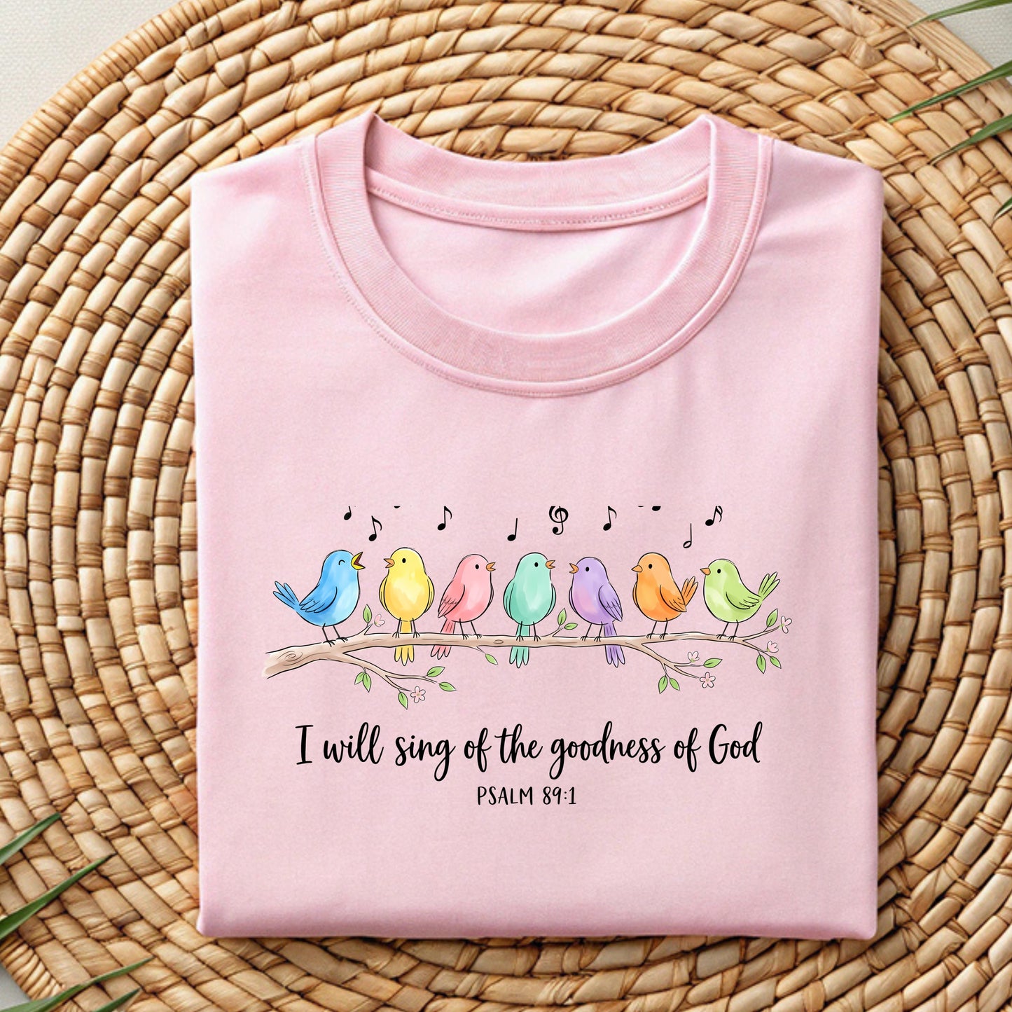 Singing Birds-Psalm 89:1- T-Shirt