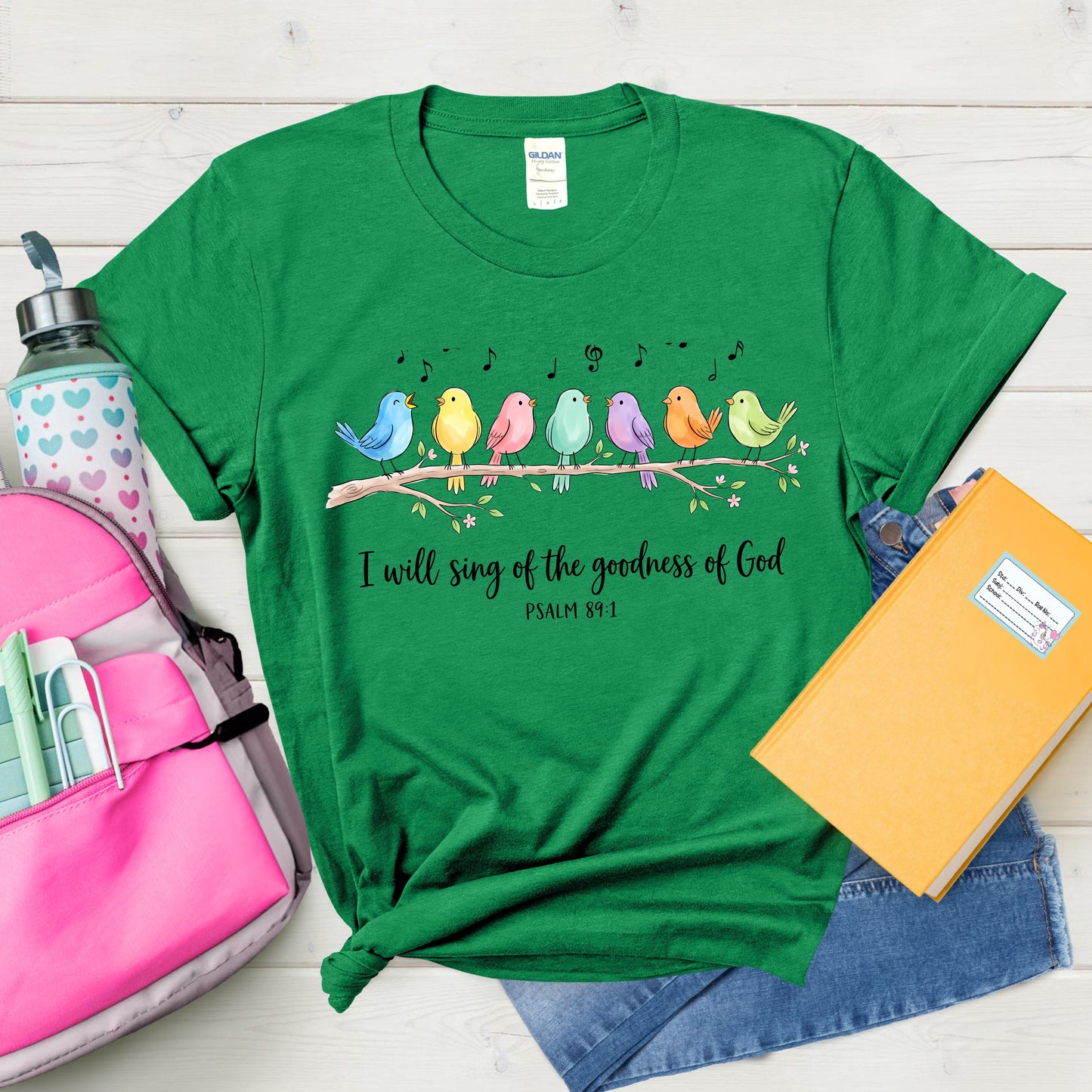 Singing Birds-Psalm 89:1- T-Shirt