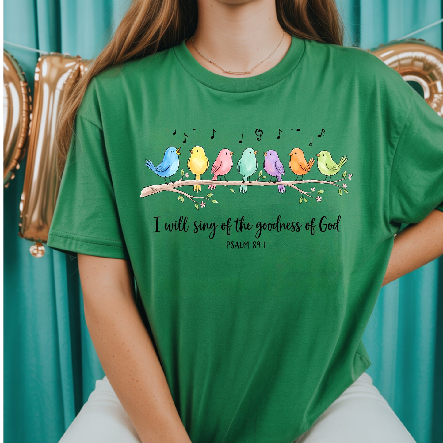 Singing Birds-Psalm 89:1- T-Shirt