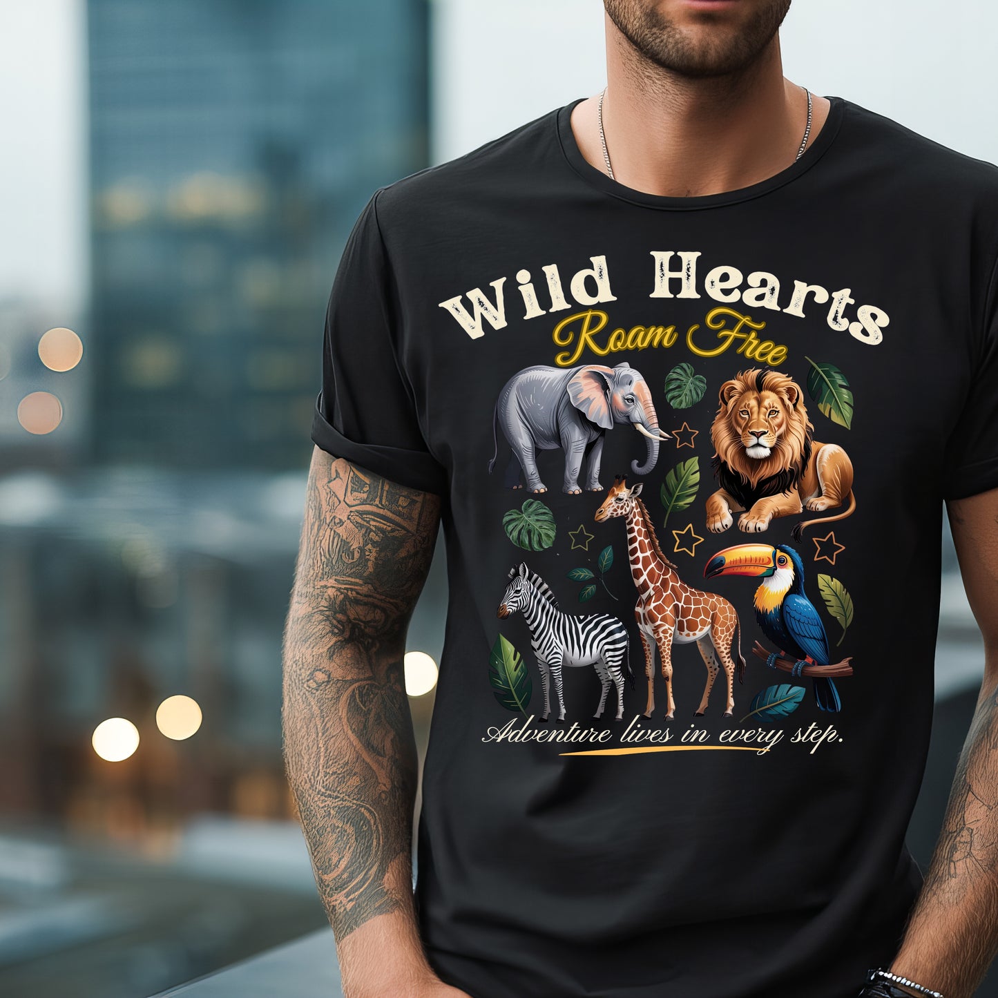 Safari Animals Adventure T-Shirt