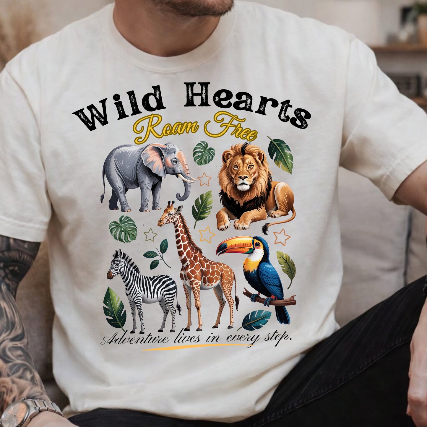 Safari Animals Adventure T-Shirt