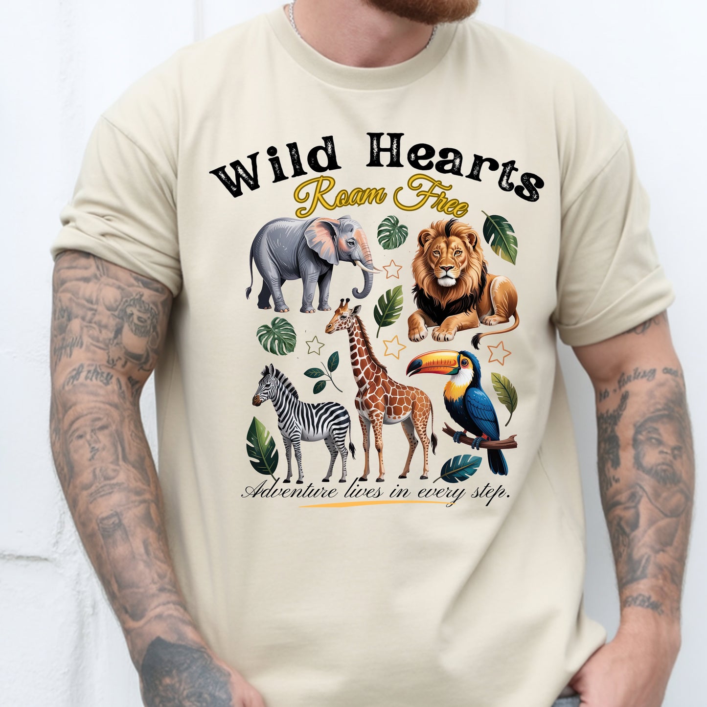 Safari Animals Adventure T-Shirt