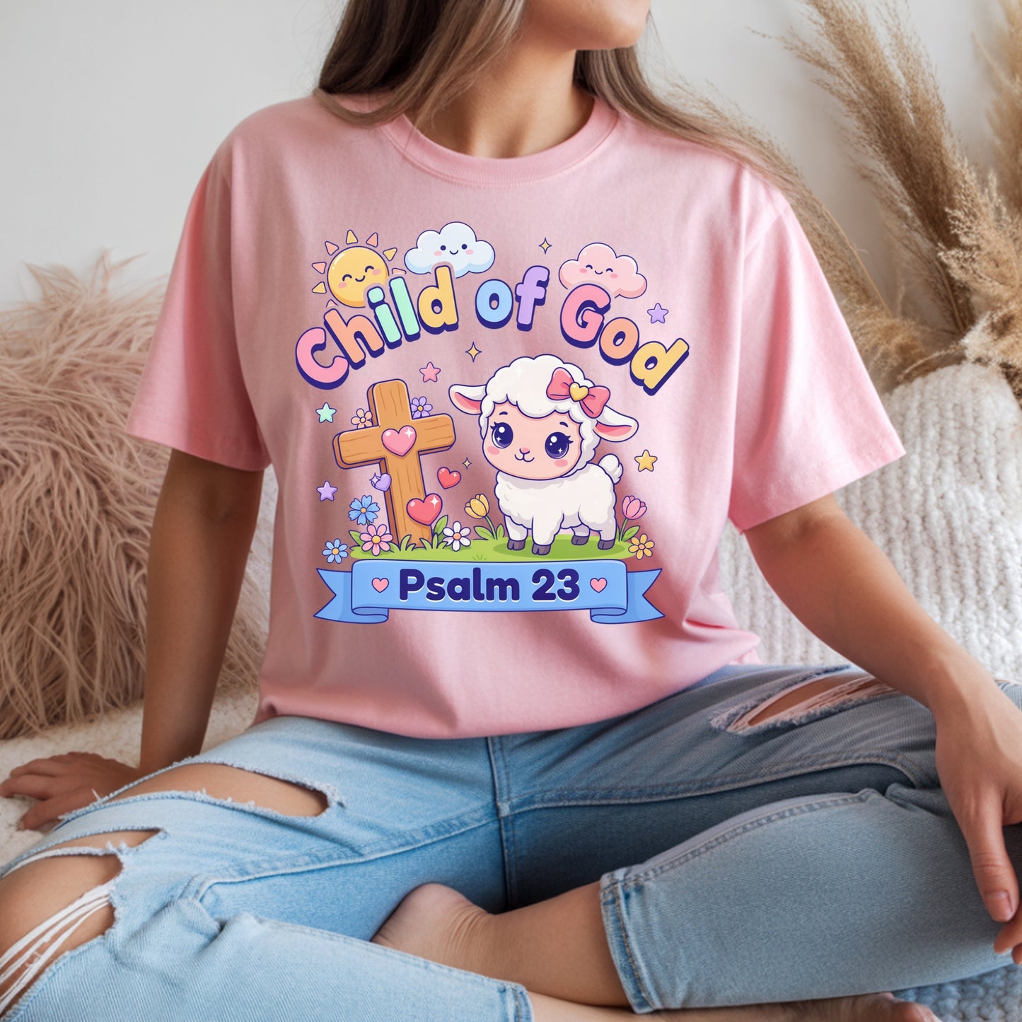 Child Of God-Psalm 23-T-Shirt