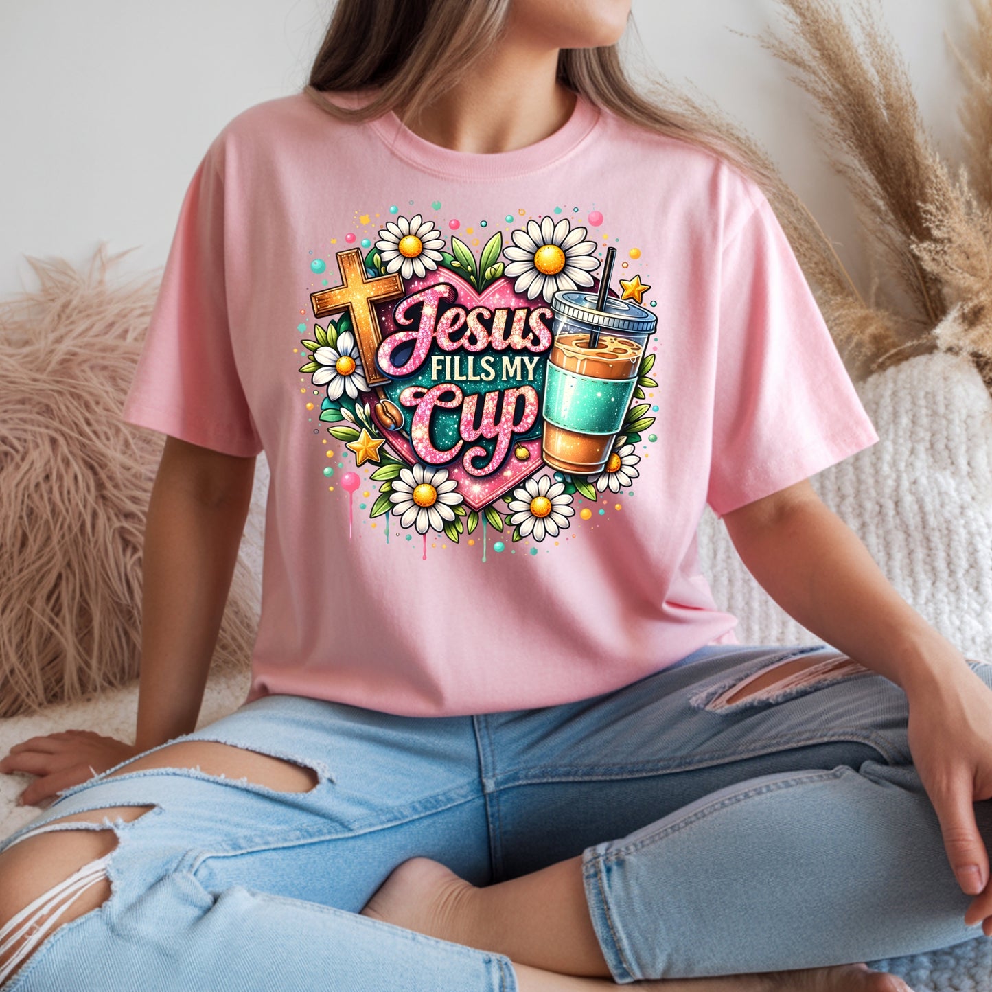 Jesus Fills My Cup T-Shirt