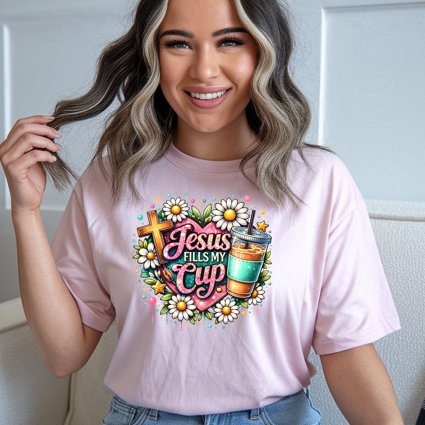 Jesus Fills My Cup T-Shirt