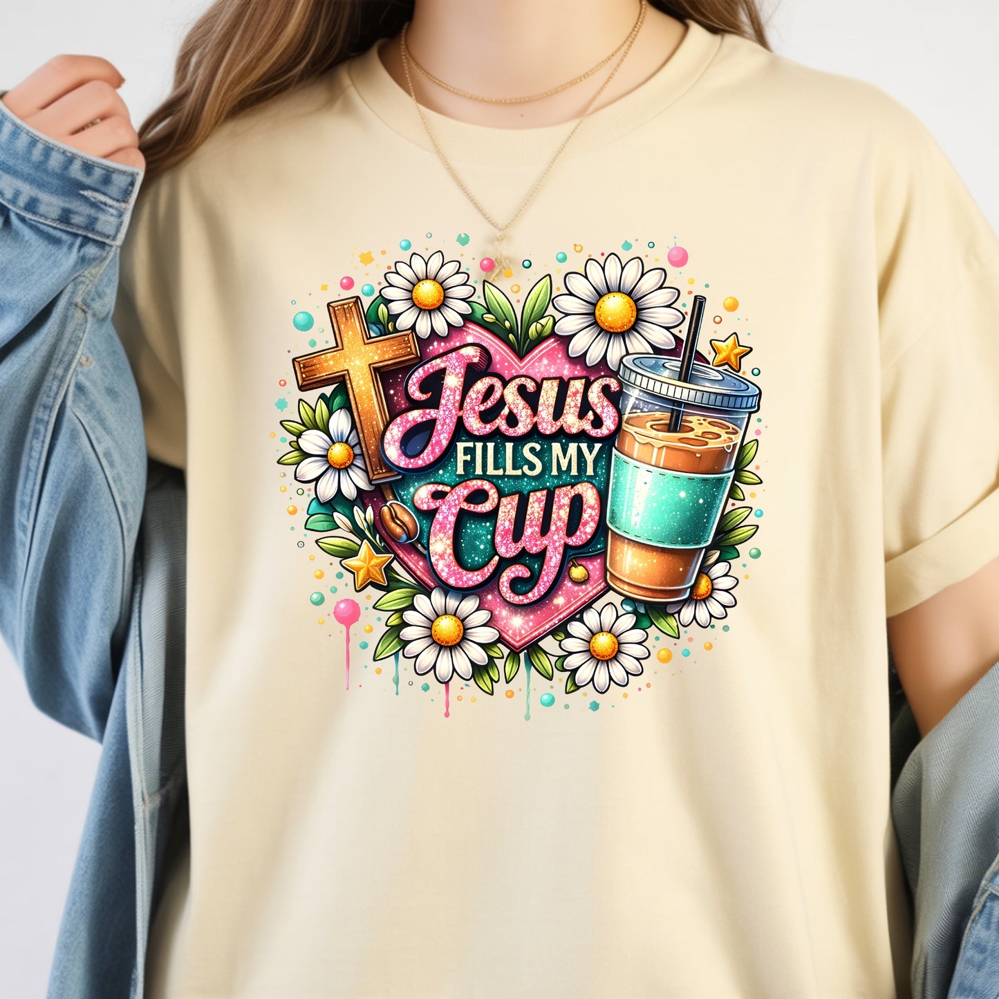 Jesus Fills My Cup T-Shirt