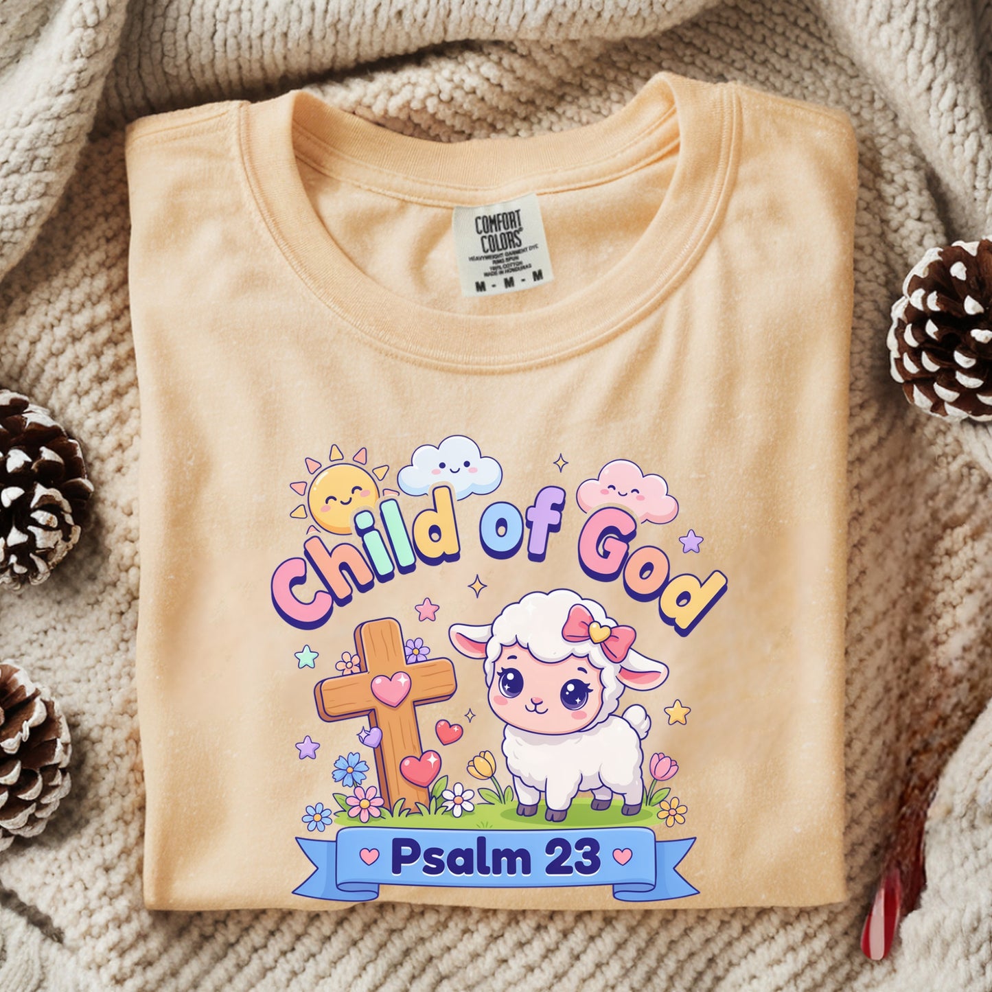 Child Of God-Psalm 23-T-Shirt
