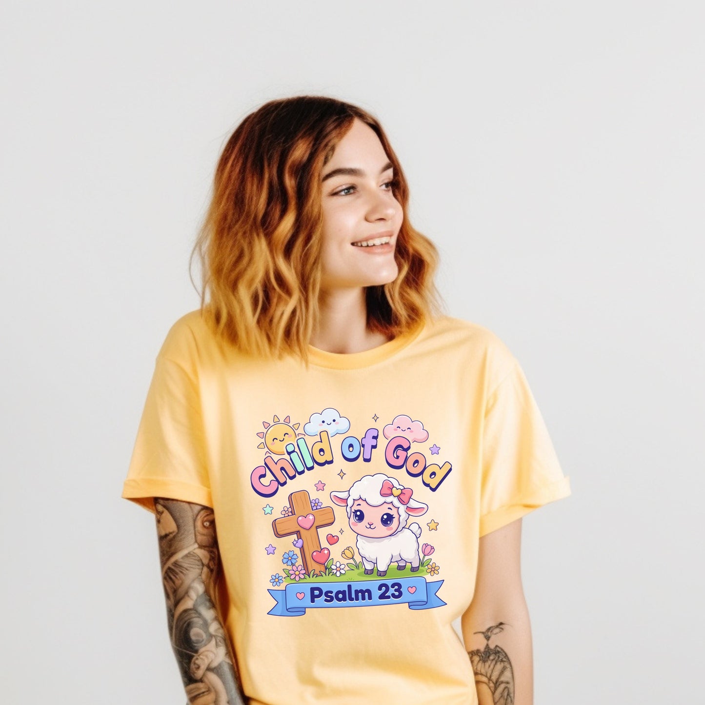 Child Of God-Psalm 23-T-Shirt