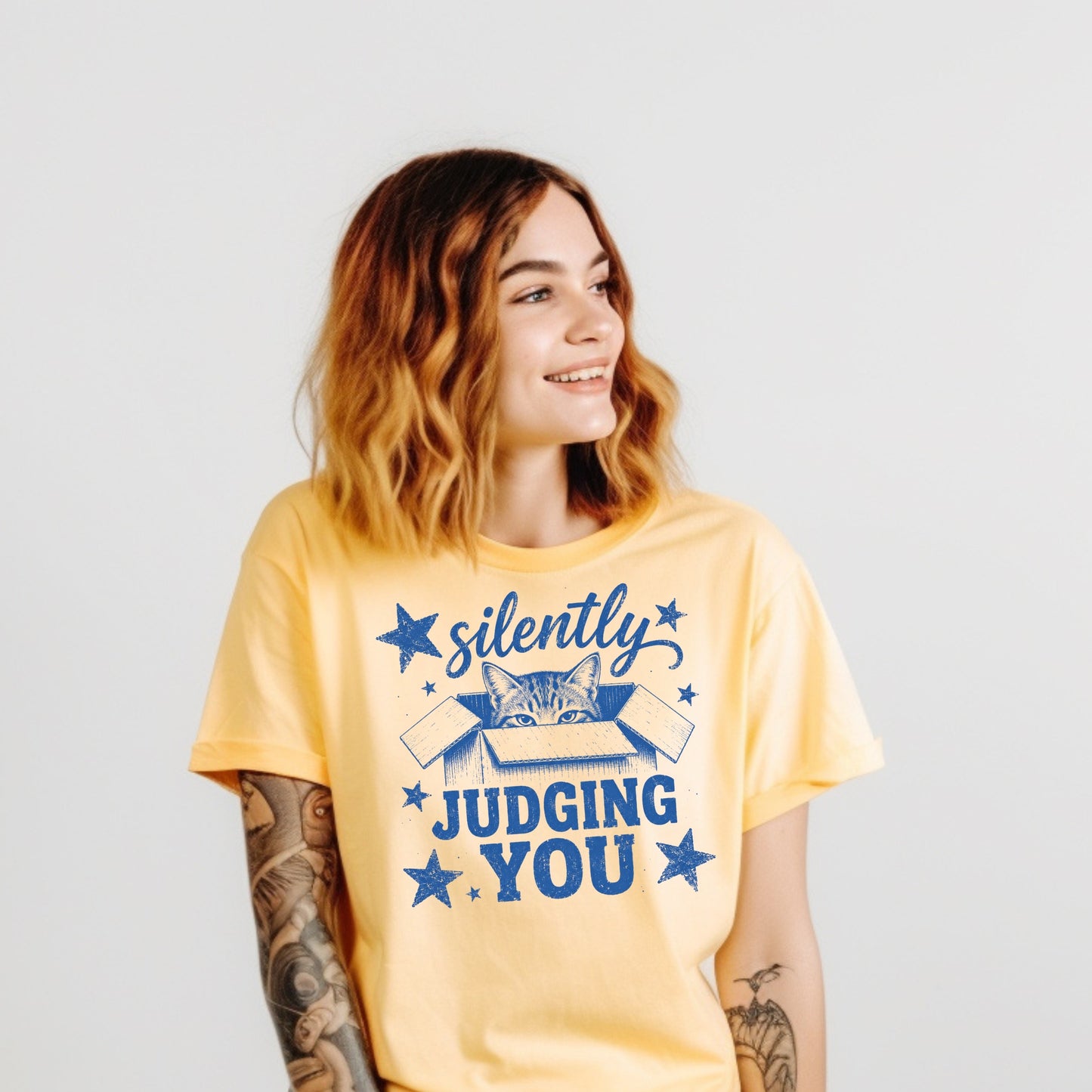 Cat-Funny- Silently Judging You T-Shirt