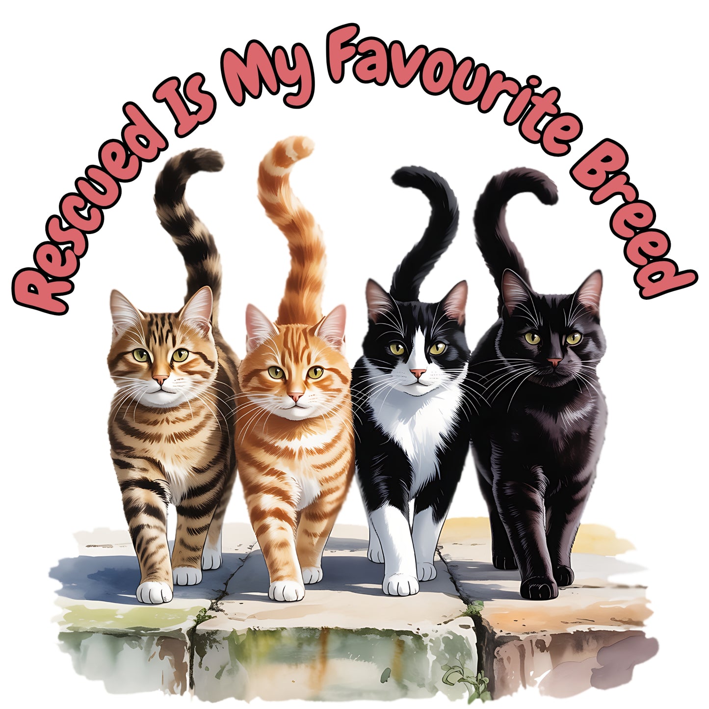 Cat-Rescued Is My Favourite Breed
