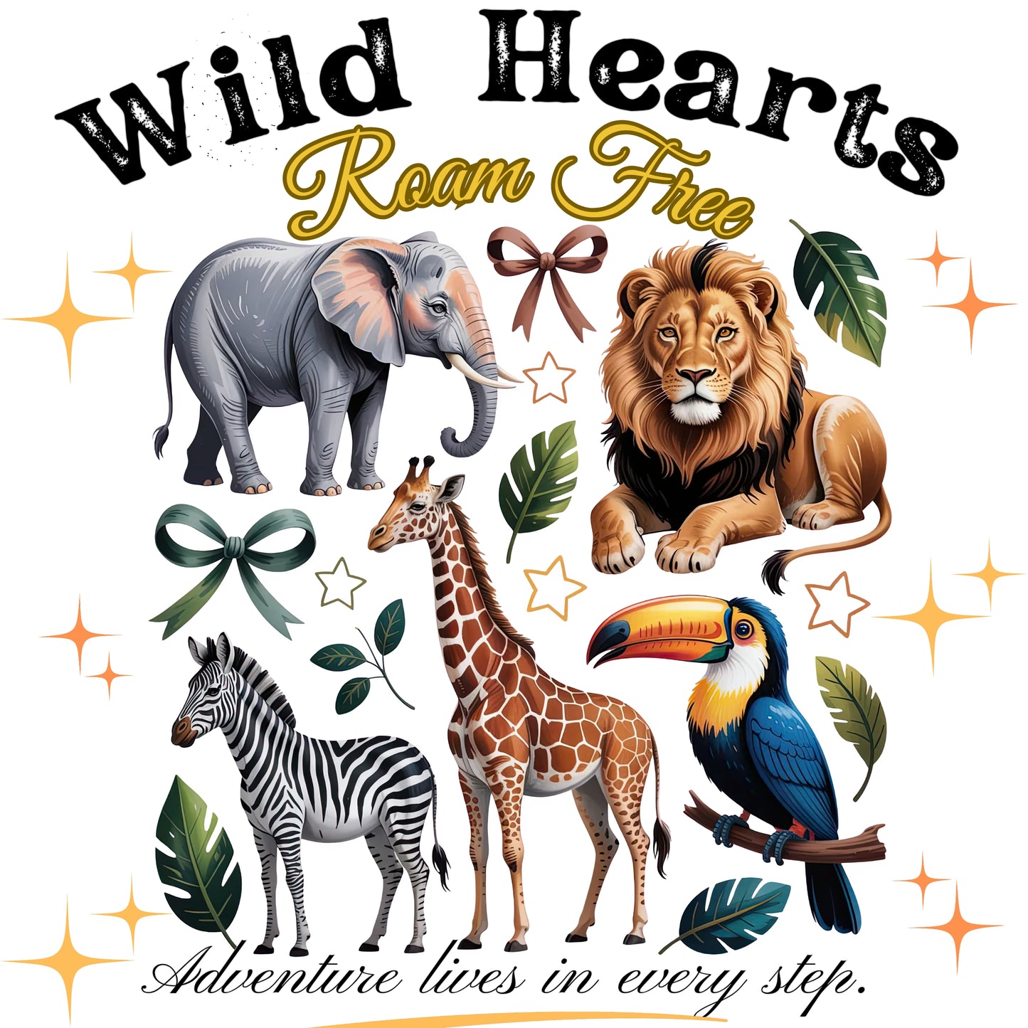 Safari Animals Adventure T-Shirt