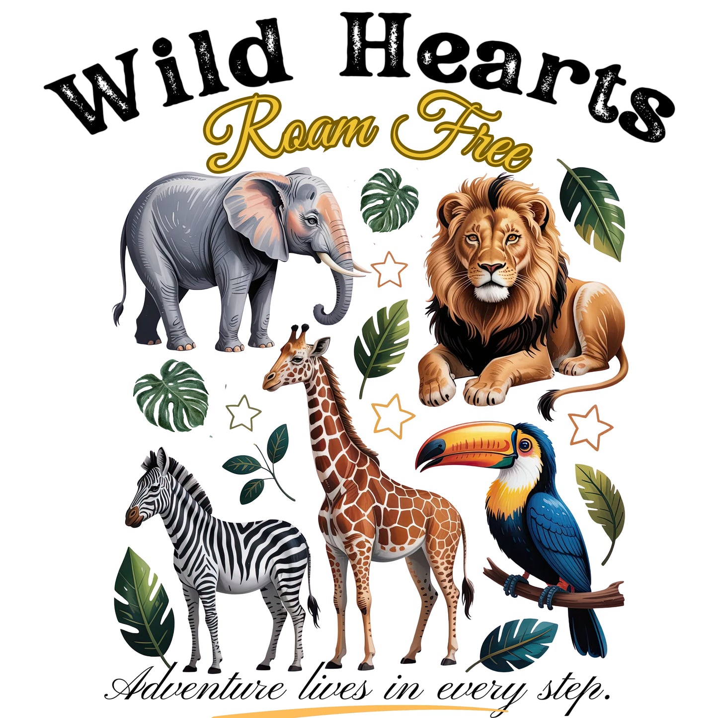 Safari Animals Adventure T-Shirt