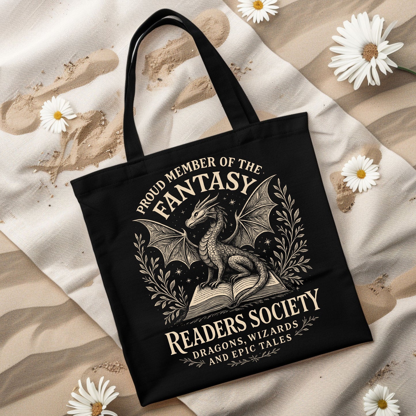 Fantasy Readers Club Cotton Tote Bag.
