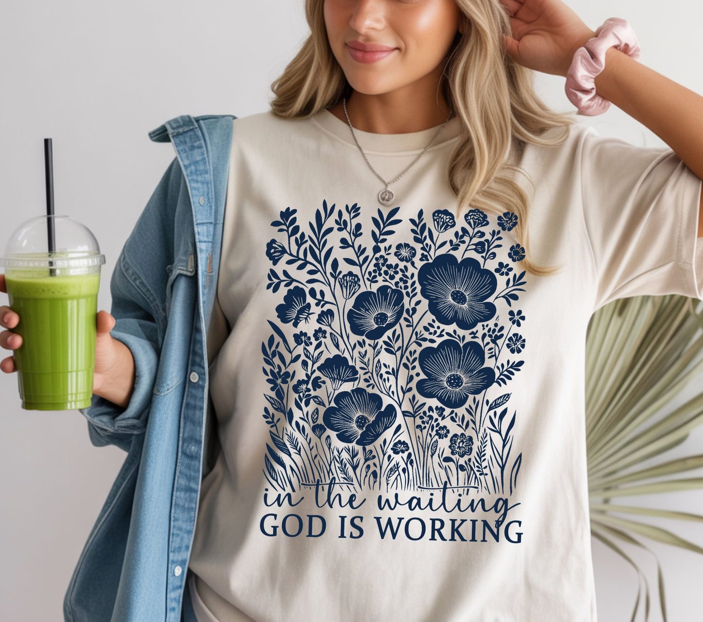 In the Waiting-God is Working T-Shirt