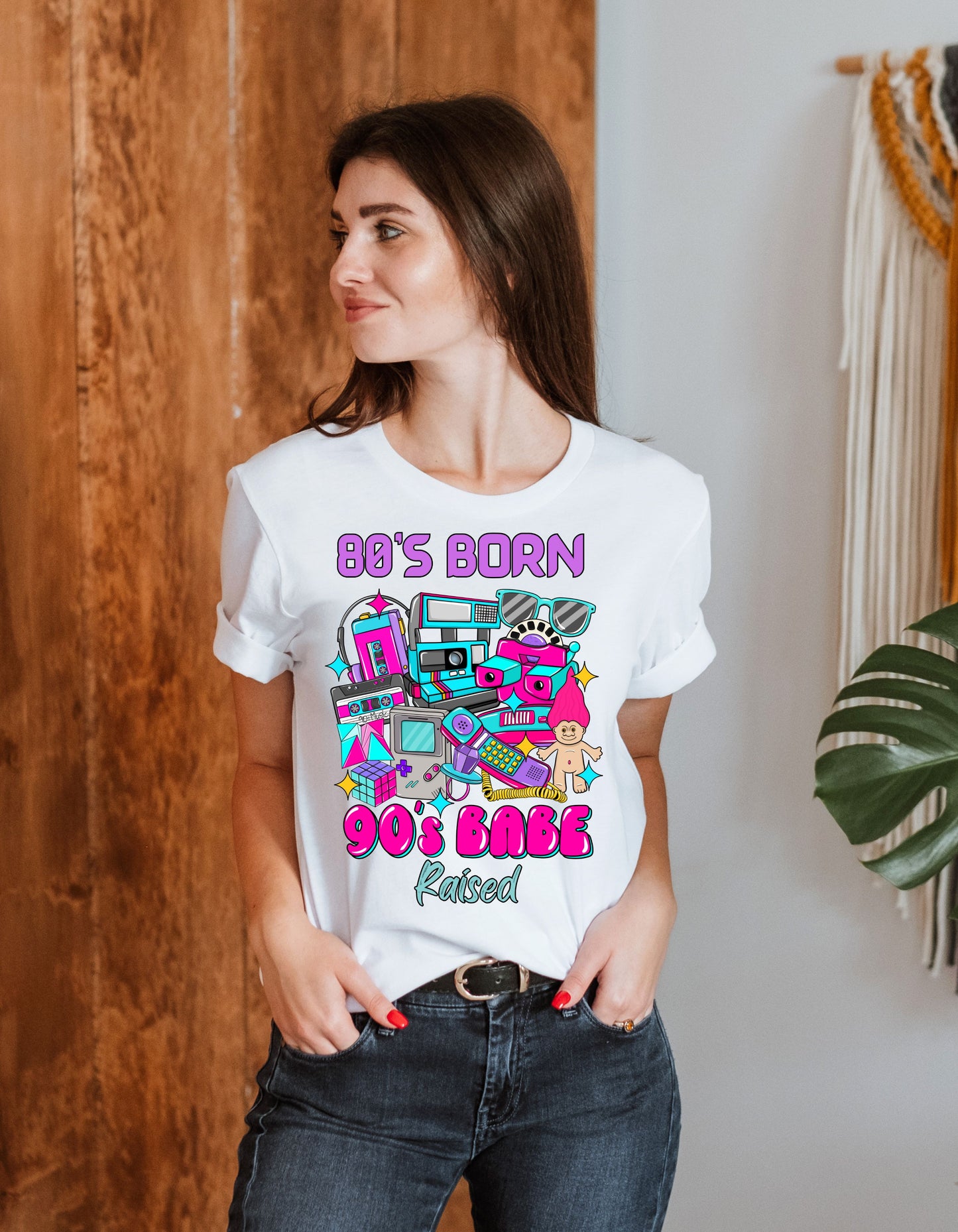 Retro 80's Born/90's Raised T-Shirt