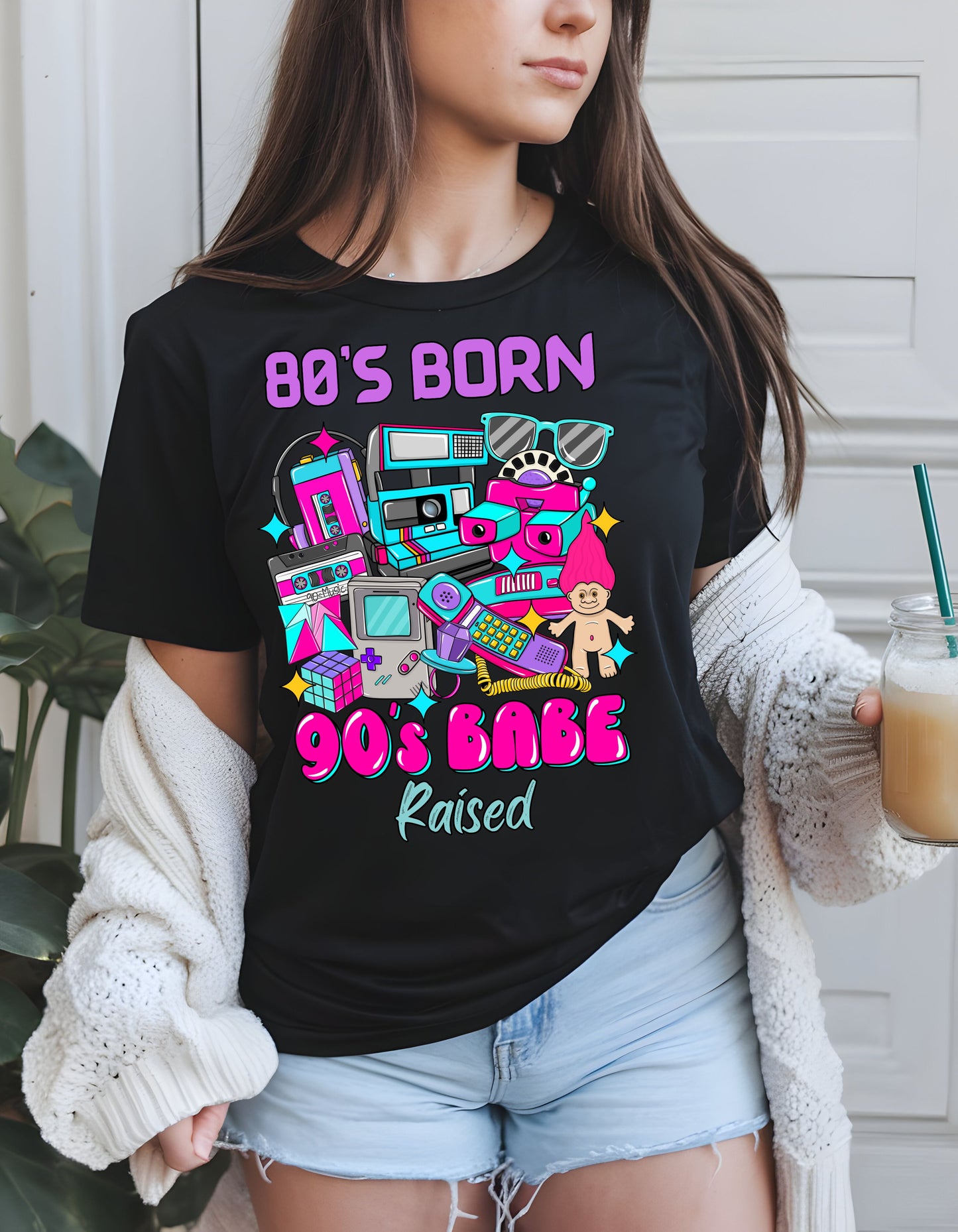 Retro 80's Born/90's Raised T-Shirt