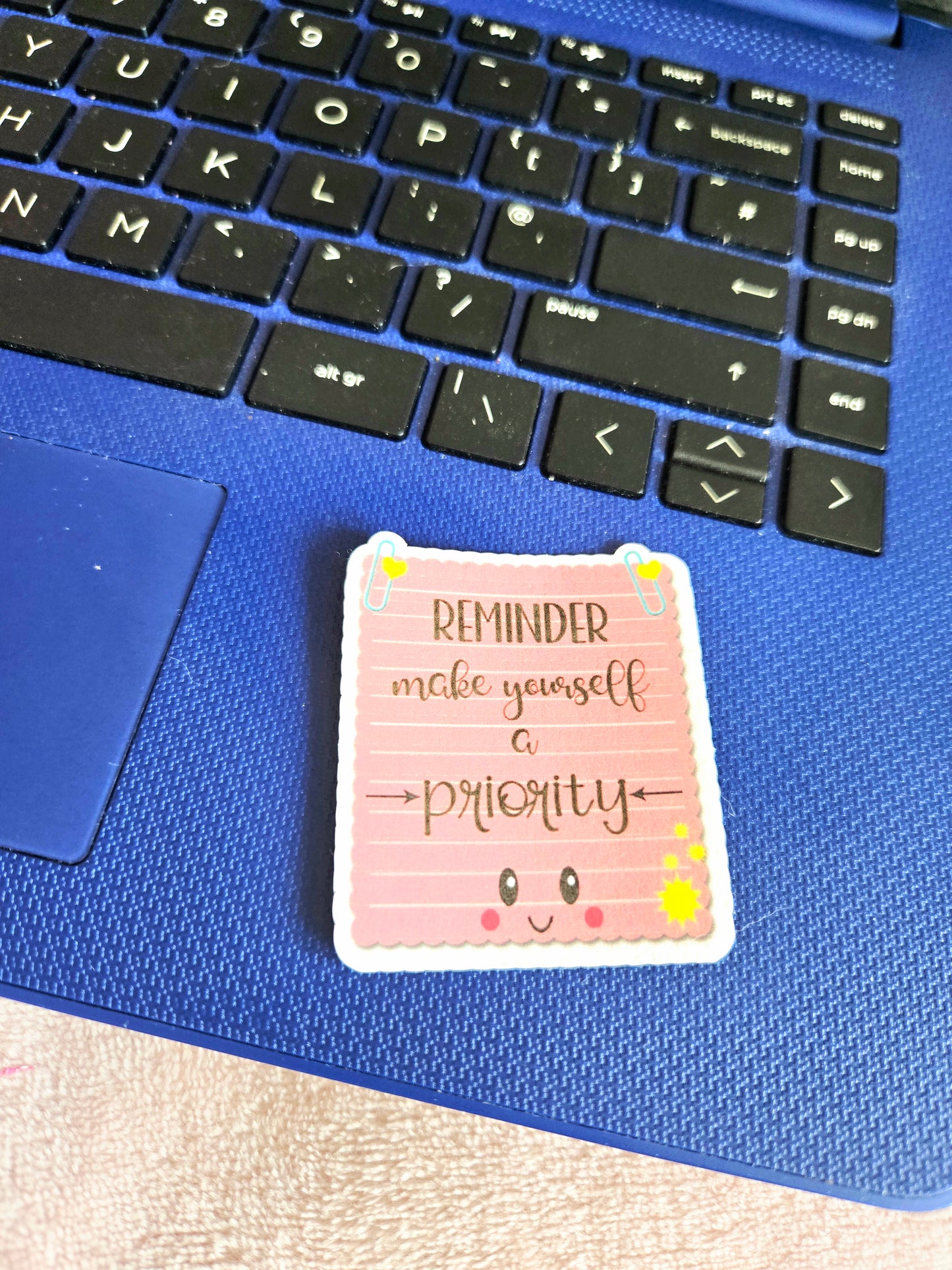 Make Yourself A Priority-Self Love (Single) Vinyl Sticker