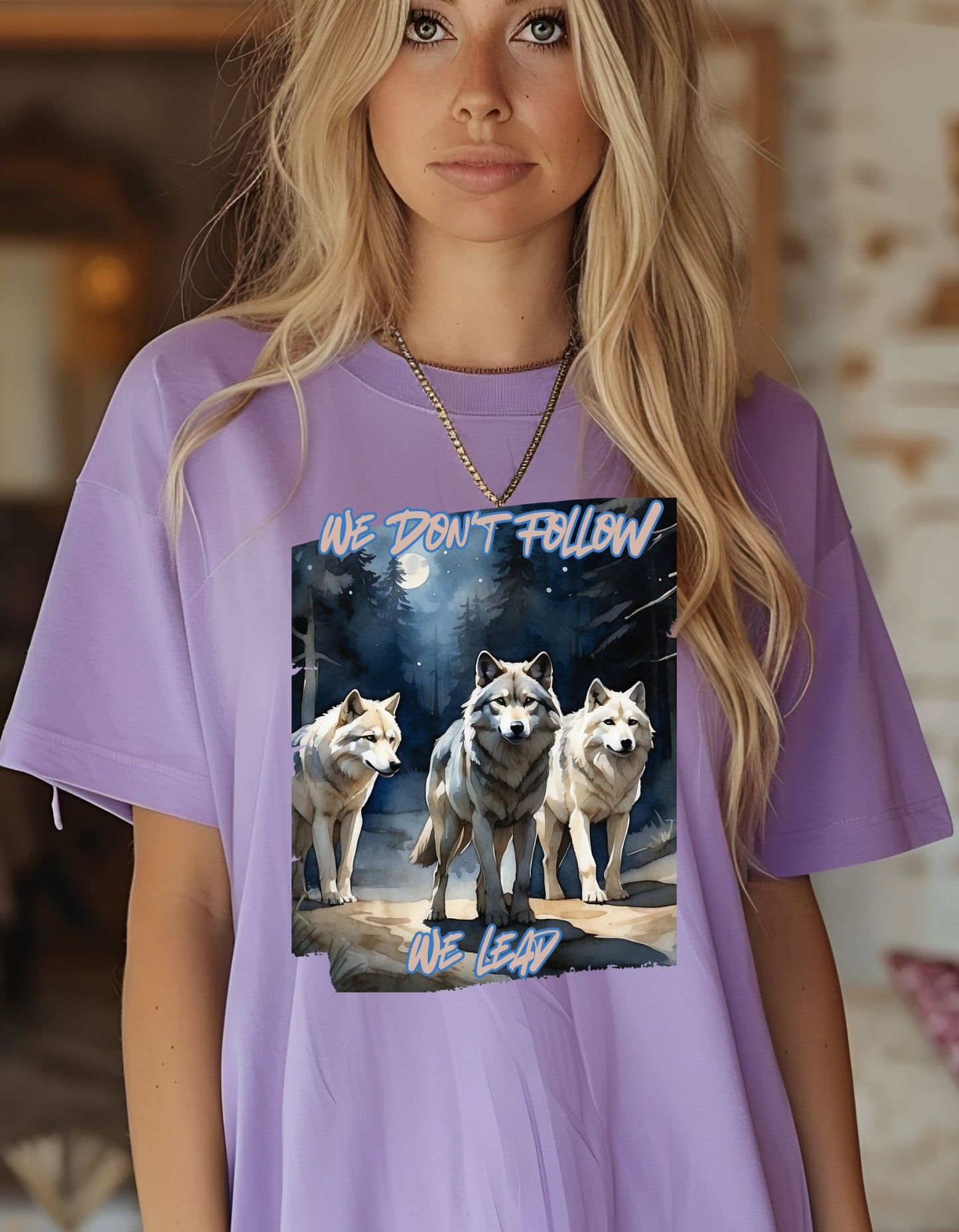 Wolves-We Don't Lead Unisex T-Shirt