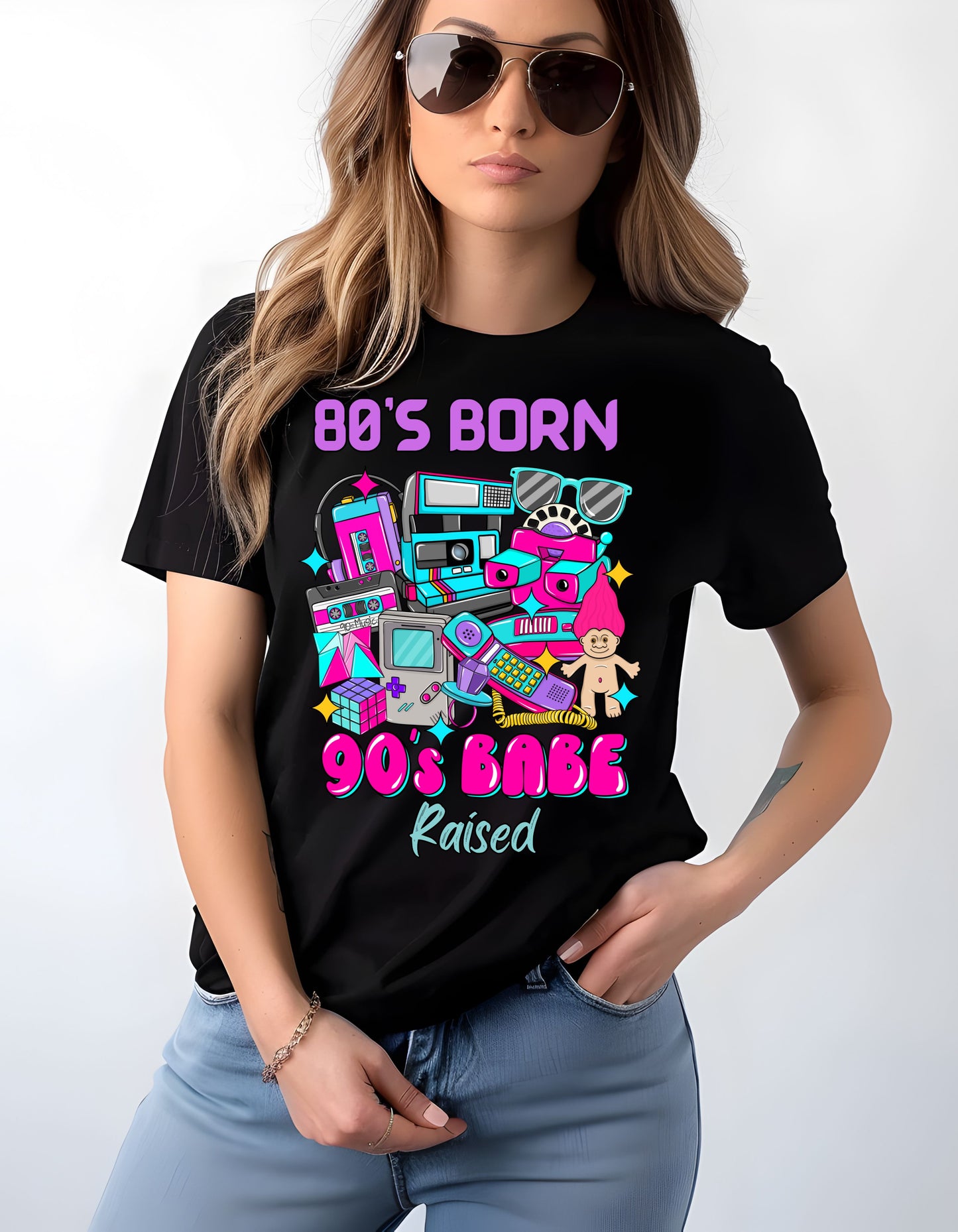 Retro 80's Born/90's Raised T-Shirt