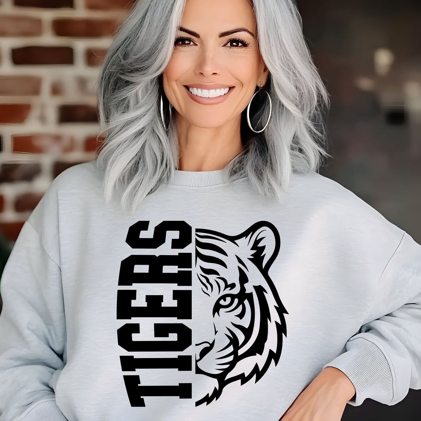 Tigers Unisex Sweatshirt.