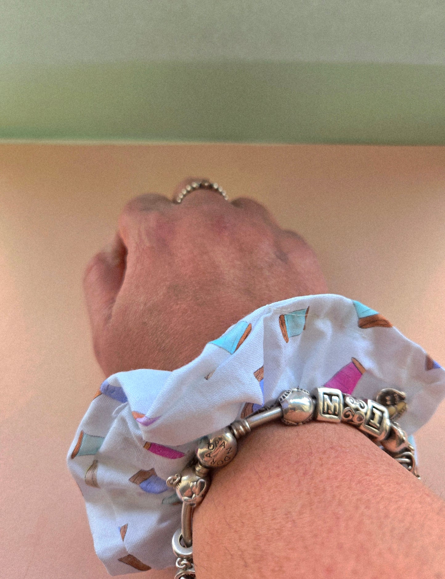 Cotton Reels Scrunchie