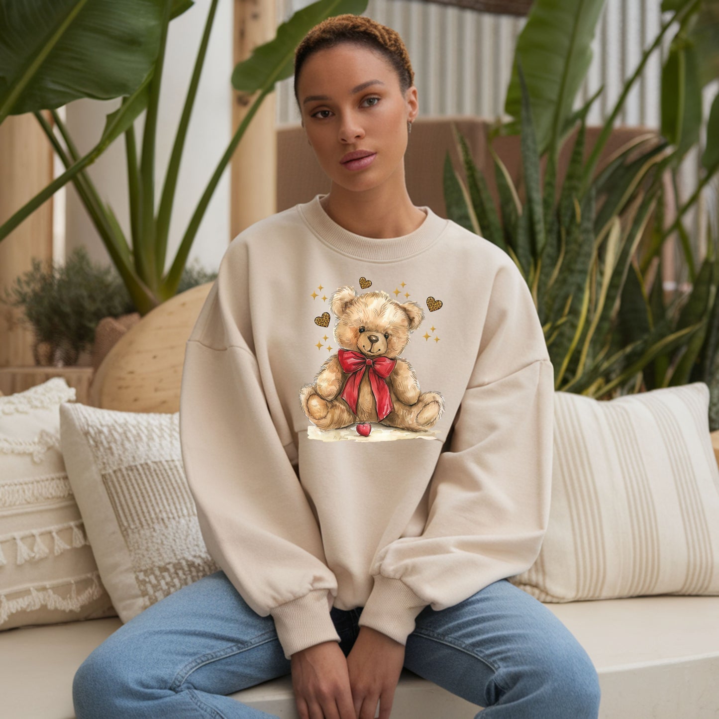 Cute Teddy Sweatshirt.