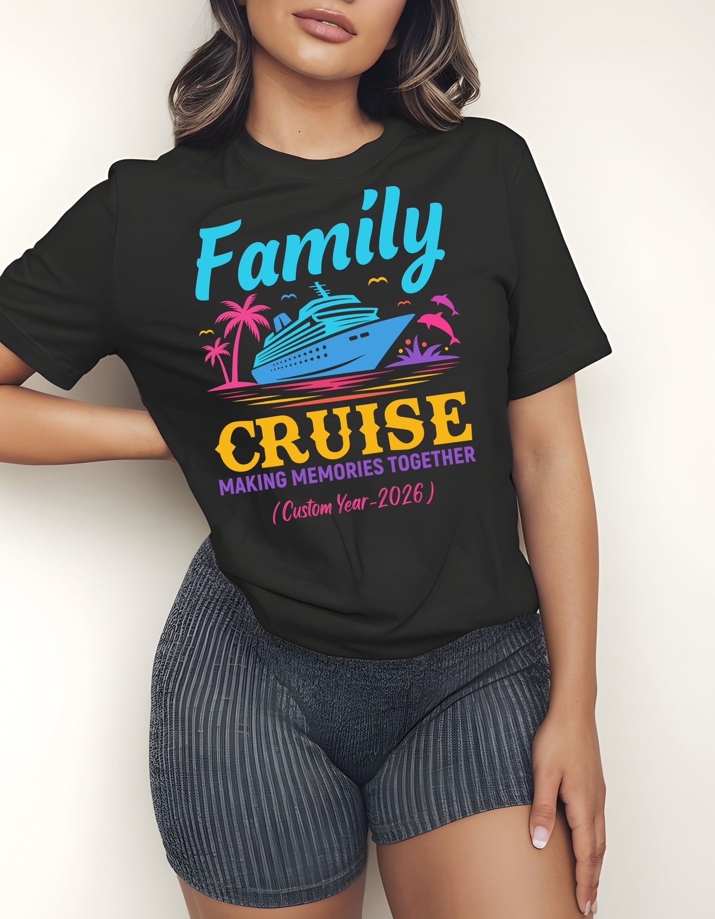 Family Cruise (Custom Year) Unisex T-Shirt