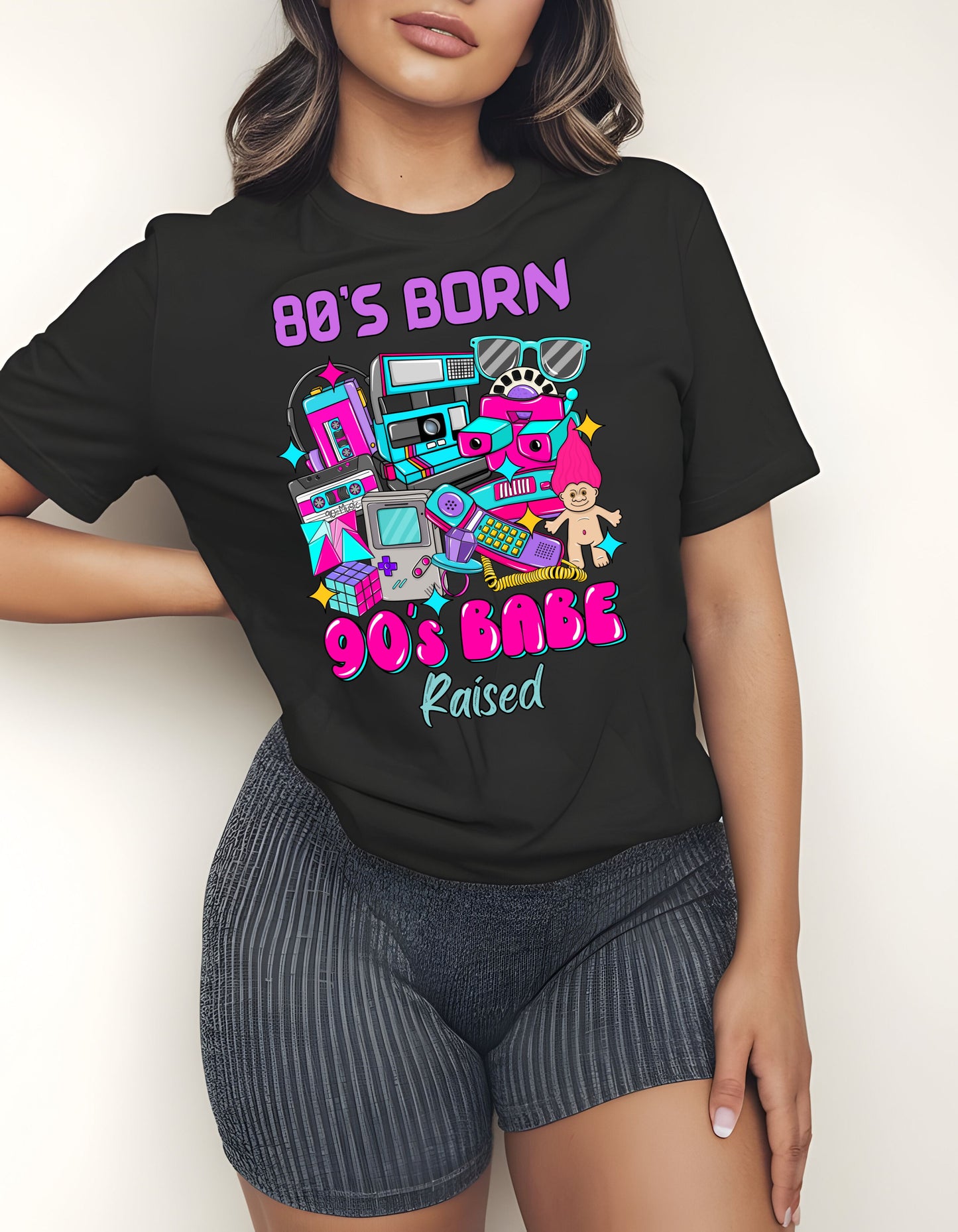 Retro 80's Born/90's Raised T-Shirt