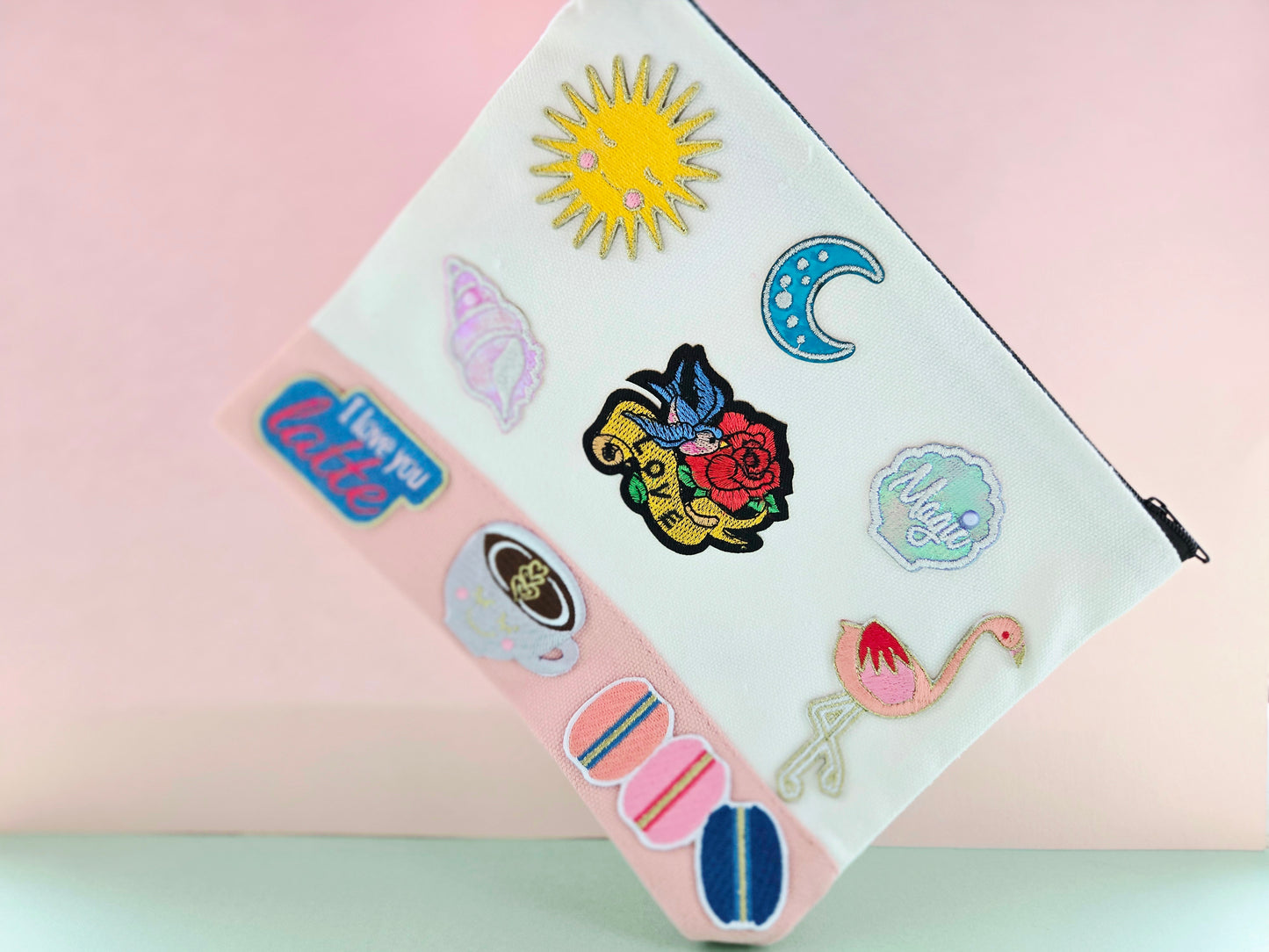 Embroidered Cosmetic/Mini Travel Pouch