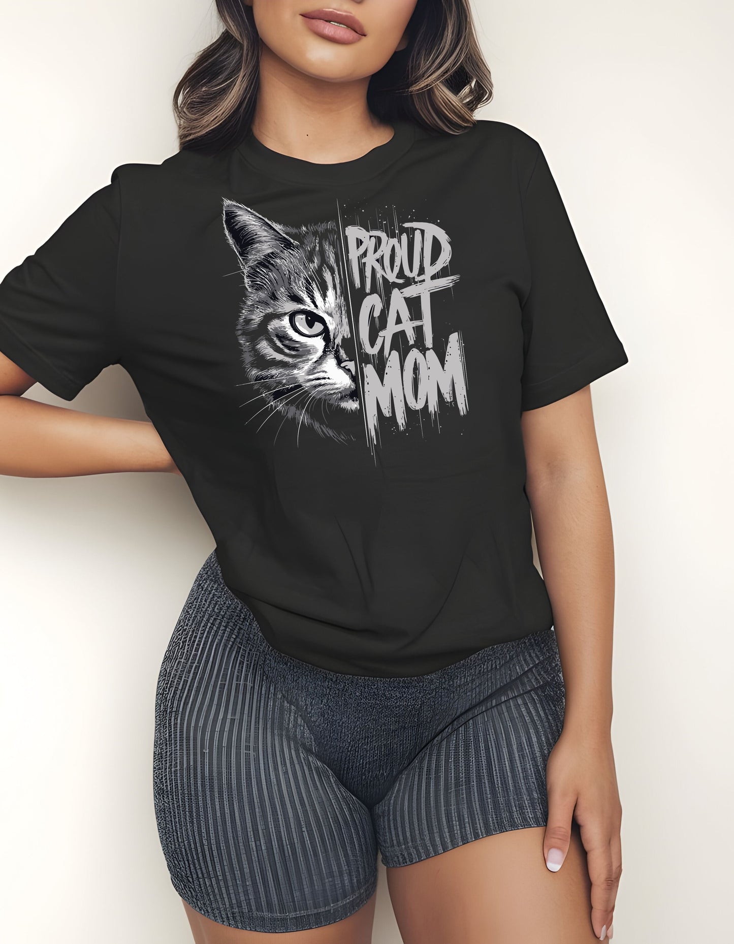Proud Cat Mom T-Shirt
