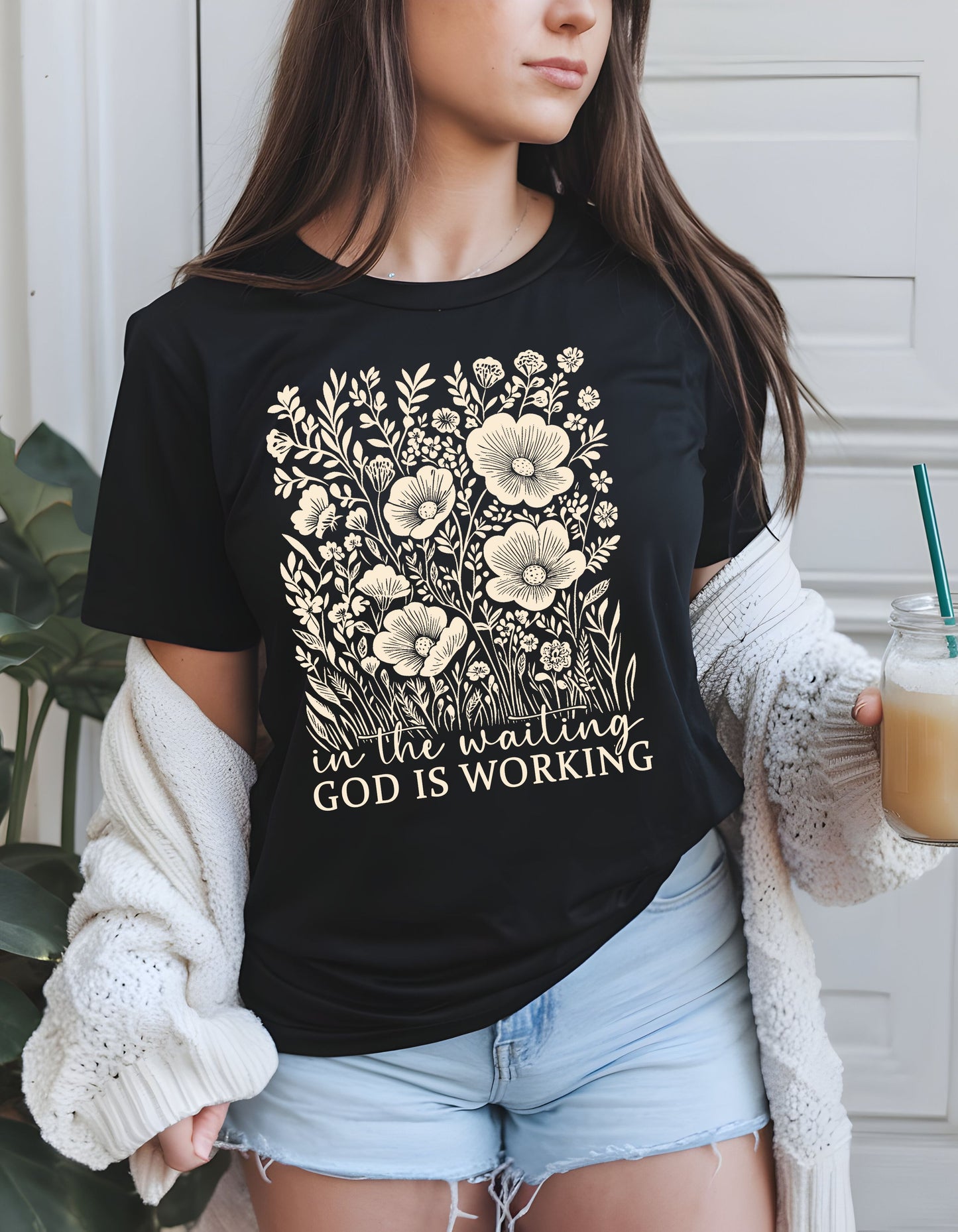 In the Waiting-God is Working T-Shirt