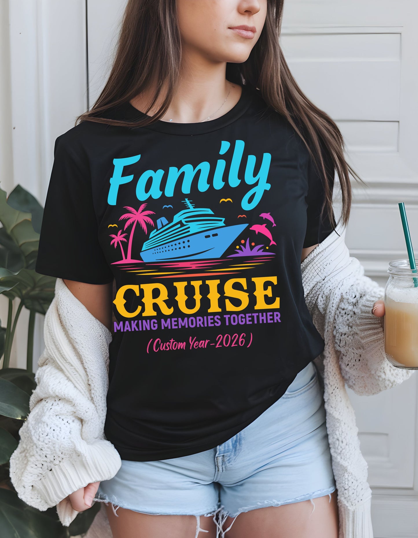 Family Cruise (Custom Year) Unisex T-Shirt