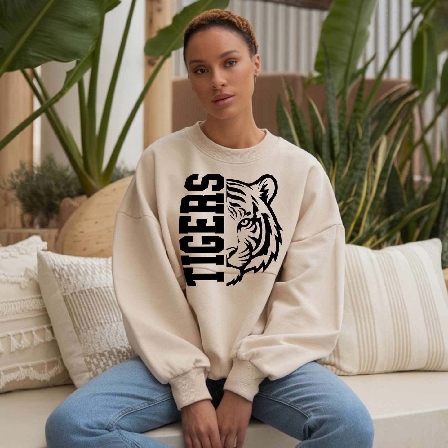 Tigers Unisex Sweatshirt.