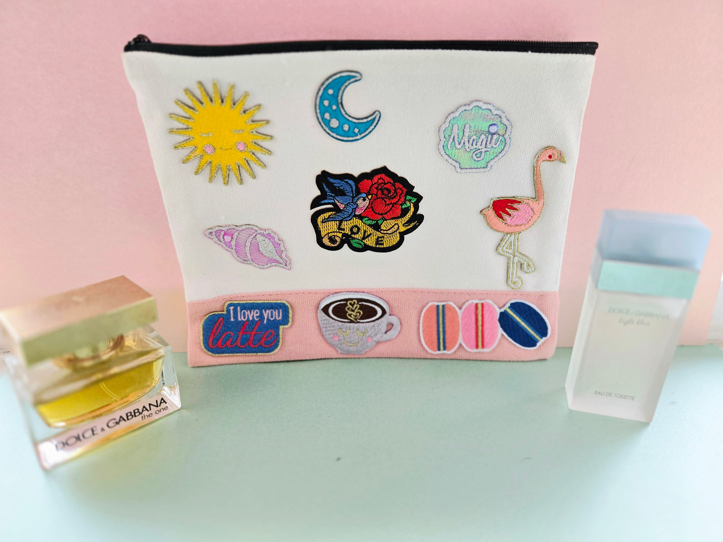Embroidered Cosmetic/Mini Travel Pouch
